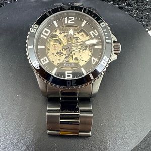 Men's NWT Invicta Watch with See Through Action from the Front and the Back